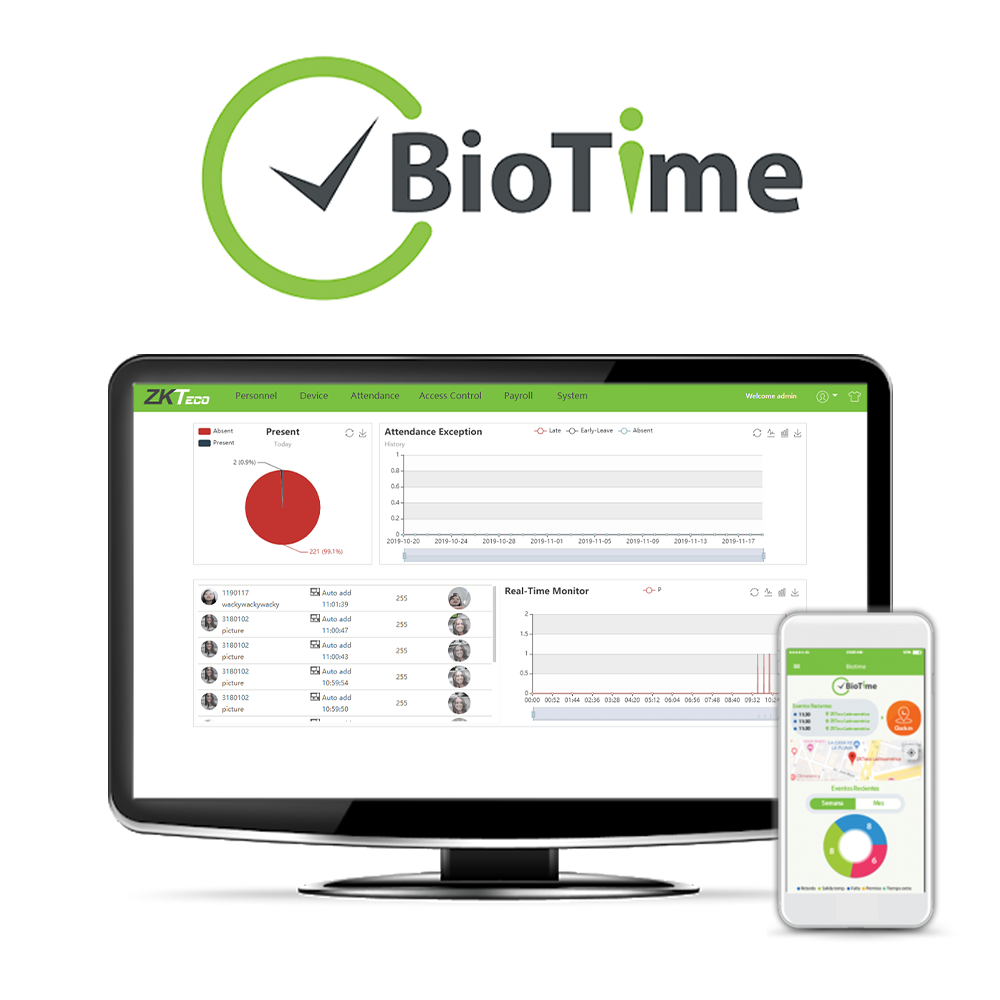  smartspirit biotime